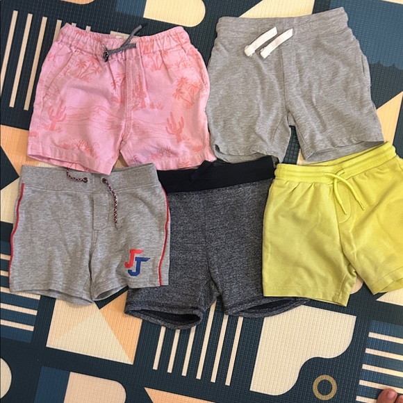 Sovereign Code Kids Shorts Set - Pink, Gray, Yellow - Picture 1 of 6